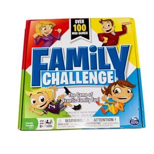 Family Challenge The Game of Family Fun-Ages 6+-GUC